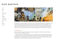 Desktop Screenshot of nickbantock.com